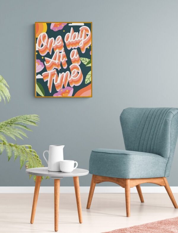 One thing at a time, Typography Wall Art, Instant Download, Digital Download, Typography Prints - Image 9