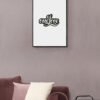 One Love, Typography Wall Art, Instant Download, Digital Download, Typography Prints, Love Quotes, Couple Wall Art