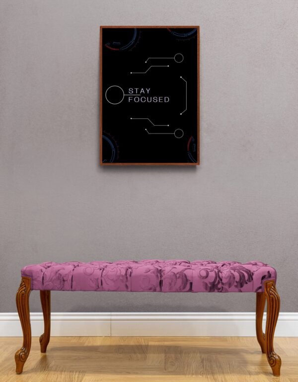 Stay Focused, Typography Wall Art, Instant Download, Digital Download, Typography Prints