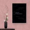 Stay Focused, Typography Wall Art, Instant Download, Digital Download, Typography Prints - Image 6