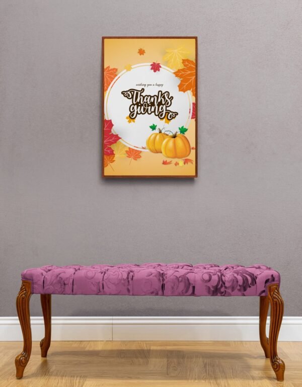 Wishing you a happy Thanksgiving, Typography Wall Art, Instant Download, Digital Download, Typography Prints
