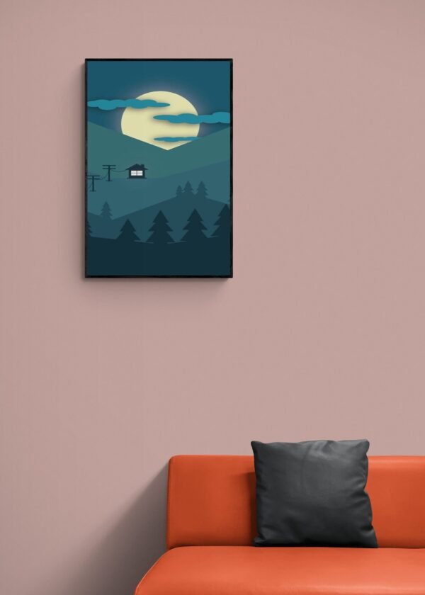 Night Sky, Typography Wall Art, Instant Download, Digital Download, Typography Prints - Image 3
