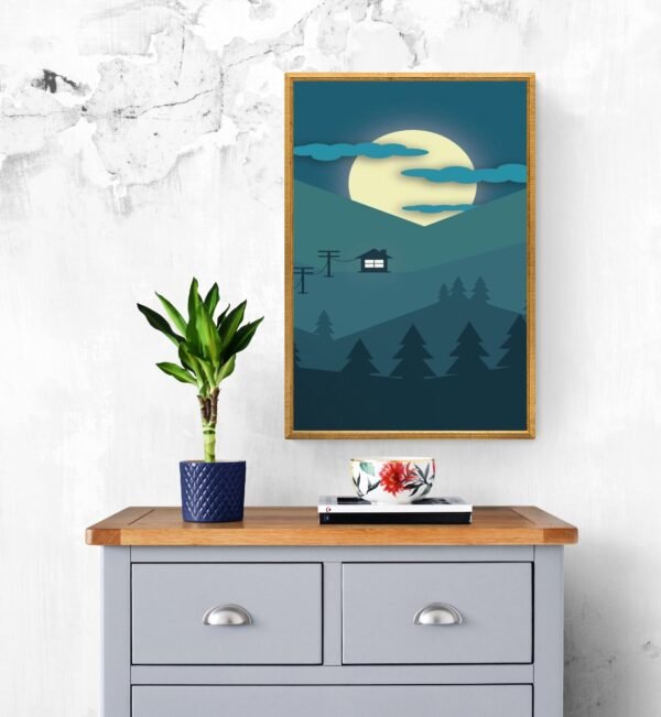 Night Sky, Typography Wall Art, Instant Download, Digital Download, Typography Prints - Image 8