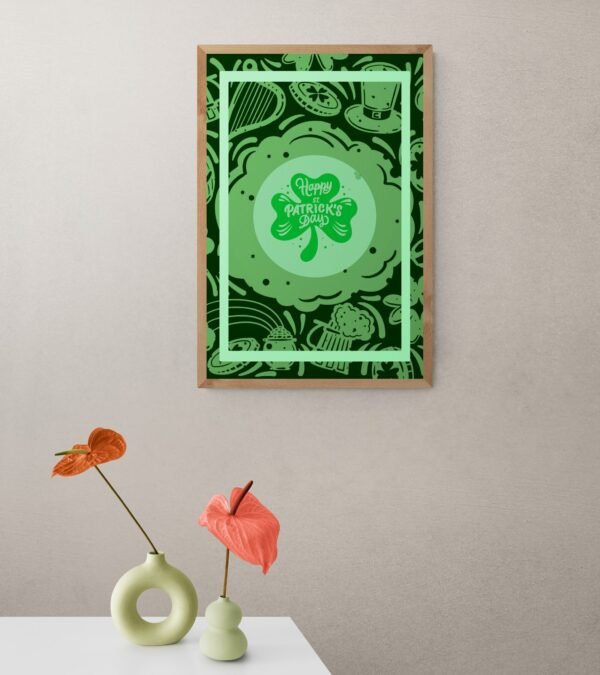 St Patrick Day, Typography Wall Art, Instant Download, Digital Download, Typography Prints - Image 2