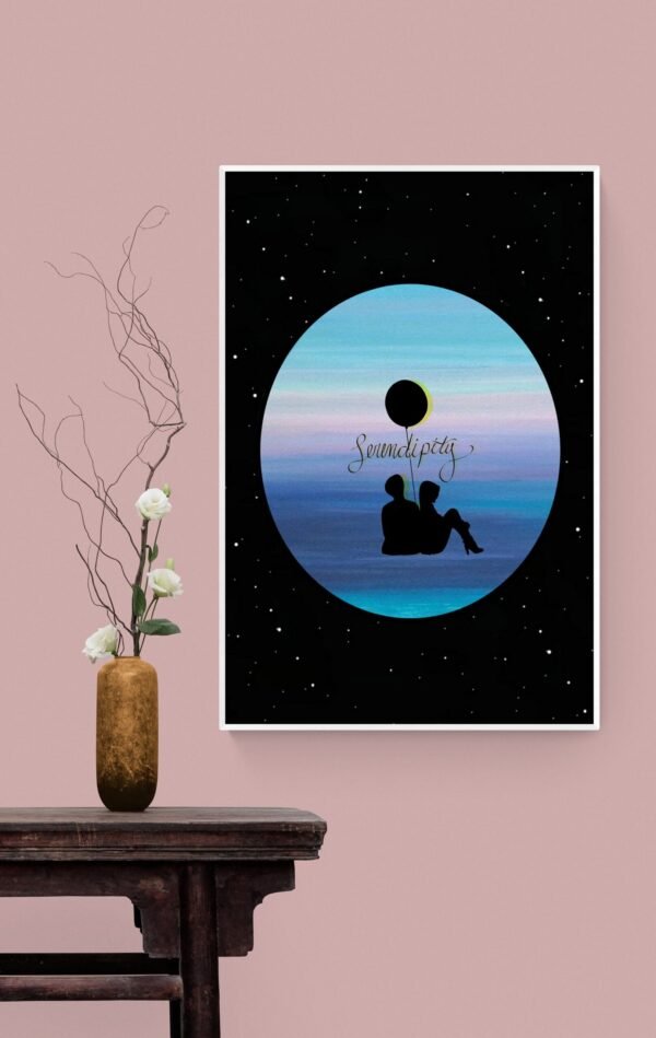Engagement Gift Wall Art, Wedding Gift Wall Art, Gift For Couple, Digital Download, Unique Wedding Gift, Couple Wall Art, Bridal Shower Gift - Image 8