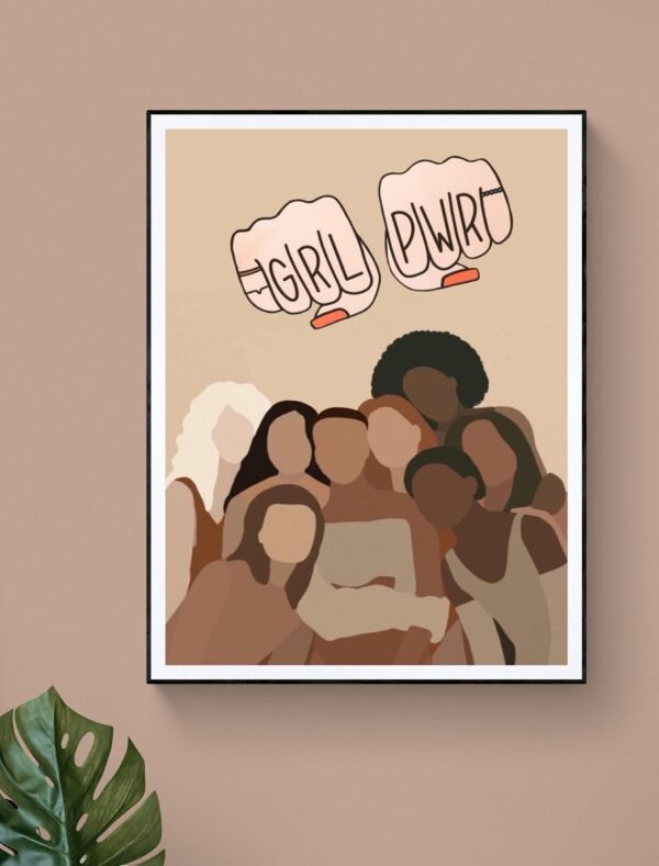 Equality Printable Wall Art, Digital Download, Feminist Wall Art, Empowered Women Print, Girl Power Poster, Girl Power Print, Boss Lady - Image 6