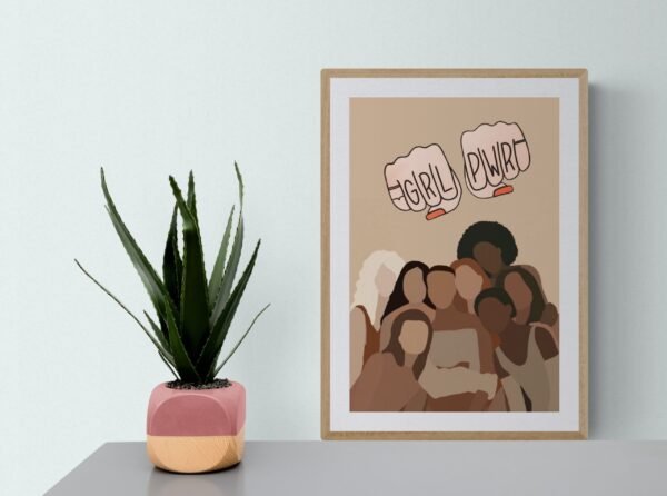 Equality Printable Wall Art, Digital Download, Feminist Wall Art, Empowered Women Print, Girl Power Poster, Girl Power Print, Boss Lady - Image 9