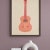 Guitar Wall Art, Guitar Print, Digital Download, Guitar Wall Decor, Guitar Artwork, Guitar Lover Gift, Abstract Guitar Art, Guitar Printable - Image 4