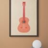 Guitar Wall Art, Guitar Print, Digital Download, Guitar Wall Decor, Guitar Artwork, Guitar Lover Gift, Abstract Guitar Art, Guitar Printable - Image 5