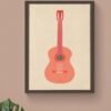 Guitar Wall Art, Guitar Print, Digital Download, Guitar Wall Decor, Guitar Artwork, Guitar Lover Gift, Abstract Guitar Art, Guitar Printable - Image 7