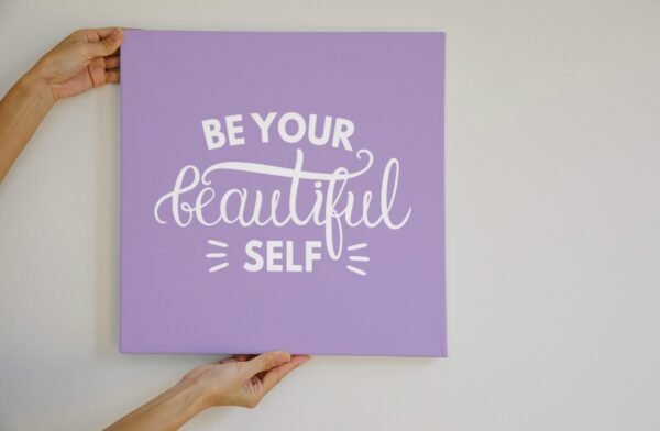 Be Your Beautiful Self, Be Your Beautiful Self Wall Art, Be Your Beautiful Self Digital Art, Digital Download, Be Your Beautiful Self Poster - Image 3