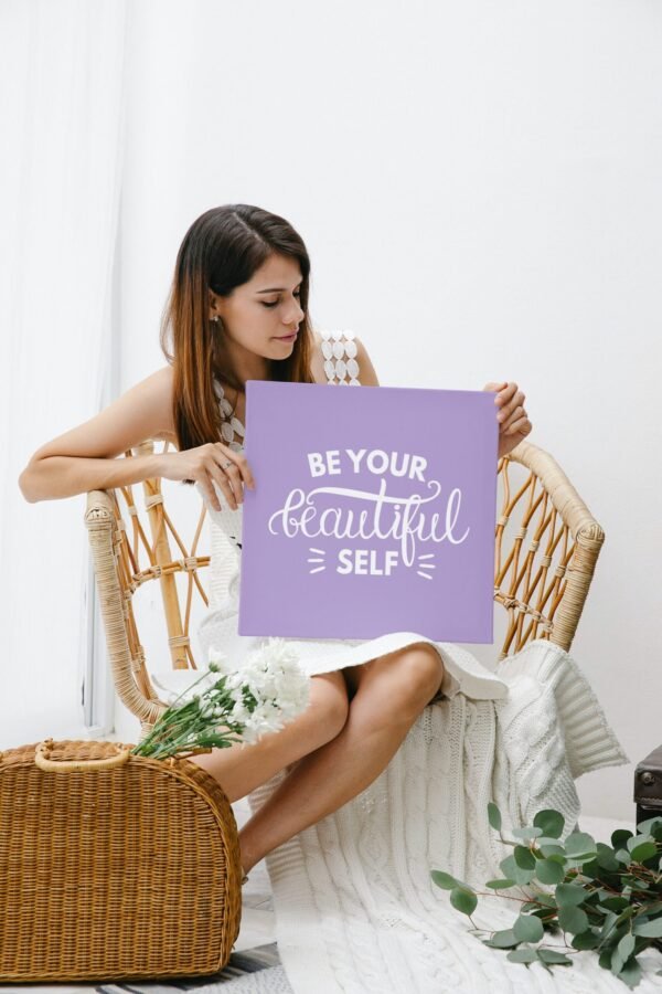 Be Your Beautiful Self, Be Your Beautiful Self Wall Art, Be Your Beautiful Self Digital Art, Digital Download, Be Your Beautiful Self Poster - Image 4