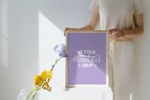 Be Your Beautiful Self, Be Your Beautiful Self Wall Art, Be Your Beautiful Self Digital Art, Digital Download, Be Your Beautiful Self Poster - Image 5