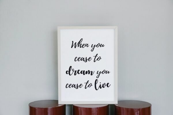When you cease to dream you cease to live, When you cease to dream you cease to live Wall Art, Digital Download, Digital Poster, Printable - Image 8