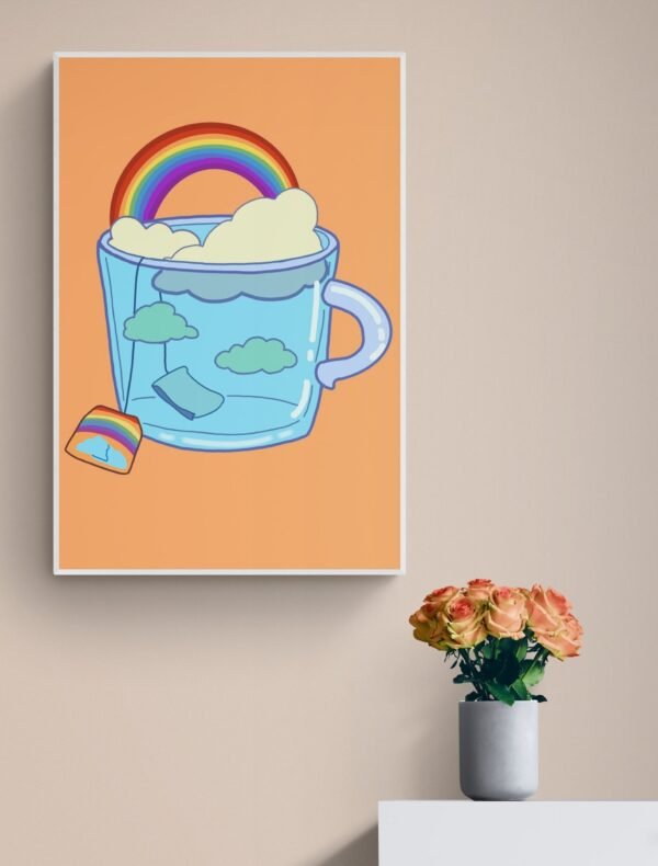 Rainbow Wall Art, Pride Art, Lgbt Pride Poster, Printable Wall Art, Digital Download - Image 2