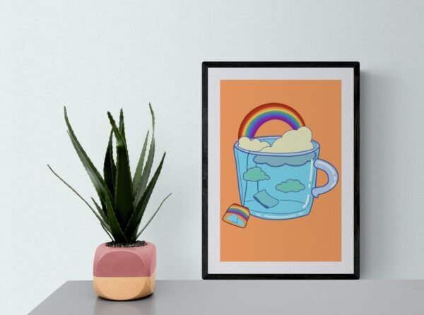 Rainbow Wall Art, Pride Art, Lgbt Pride Poster, Printable Wall Art, Digital Download - Image 8