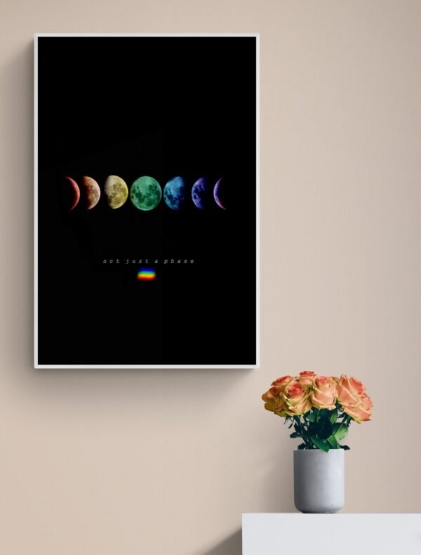 Lgbt Pride Art, Lgbt Wall Decor, Printable Wall Art, Lgbt Canvas, Digital Download - Image 2
