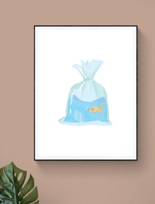 Fish Wall Art, Digital Download, Fish Wall Decor, Fish Print, Fish Wall Hanging, Fish Art Print, Printable Wall Art, Fish Artwork - Image 5