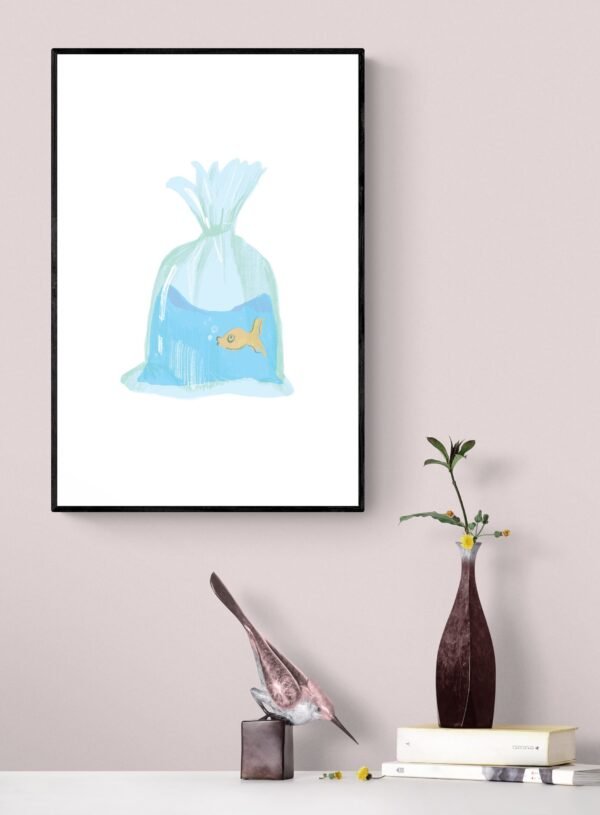 Fish Wall Art, Digital Download, Fish Wall Decor, Fish Print, Fish Wall Hanging, Fish Art Print, Printable Wall Art, Fish Artwork - Image 7