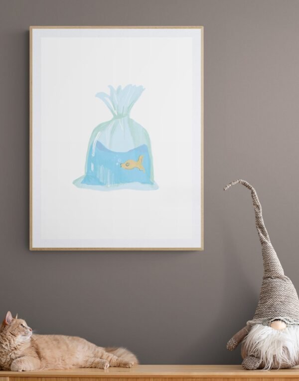Fish Wall Art, Digital Download, Fish Wall Decor, Fish Print, Fish Wall Hanging, Fish Art Print, Printable Wall Art, Fish Artwork - Image 8