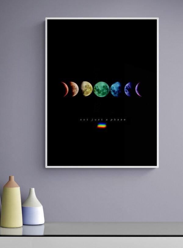 Lgbt Pride Art, Lgbt Wall Decor, Printable Wall Art, Lgbt Canvas, Digital Download - Image 6