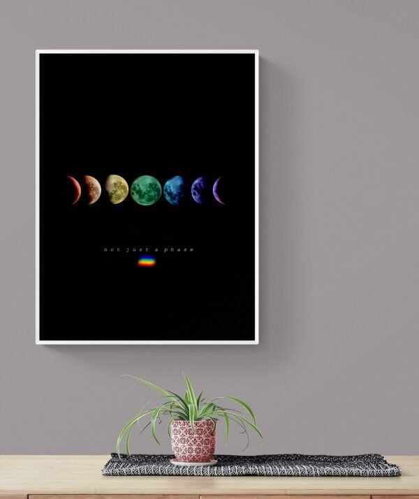 Lgbt Pride Art, Lgbt Wall Decor, Printable Wall Art, Lgbt Canvas, Digital Download - Image 8
