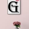 Letter G, Typography Wall Art, Instant Download, Printable Wall Art, Digital Download, Digital Typography Prints, Typography font - Image 9