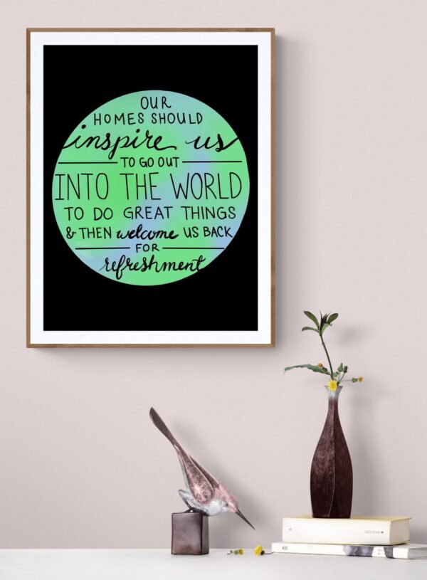 Housewarming Art, Housewarming Decor, Housewarming Gift, Home Wall Art Decor, New Home Gift, Printable Wall Art, Digital Download - Image 2