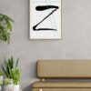 Letter Z, Typography Wall Art, Instant Download, Digital Download, Typography Prints, Digital Typography - Image 2