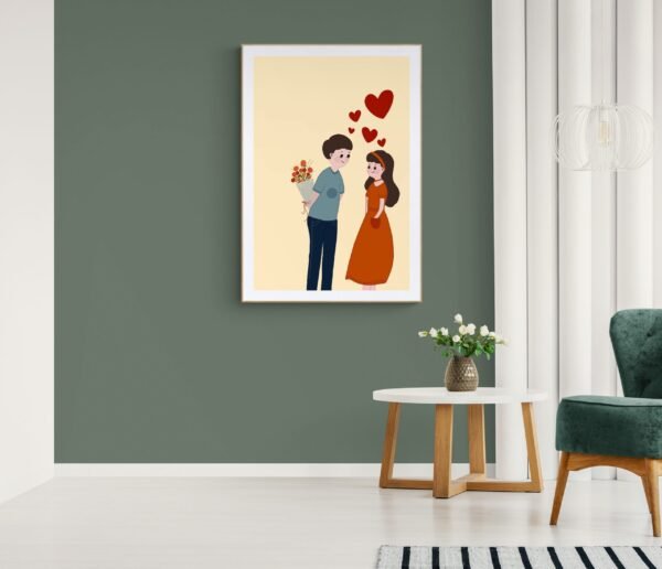 Anniversary Gift, Anniversary Present, Anniversary Wall Art, Digital Download, Anniversary Print, Gift For Him, Gift For Her, Couple, Love - Image 9