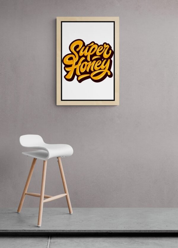 Super Honey, Typography Wall Art, Instant Download, Digital Download, Typography Prints, Digital Prints - Image 6