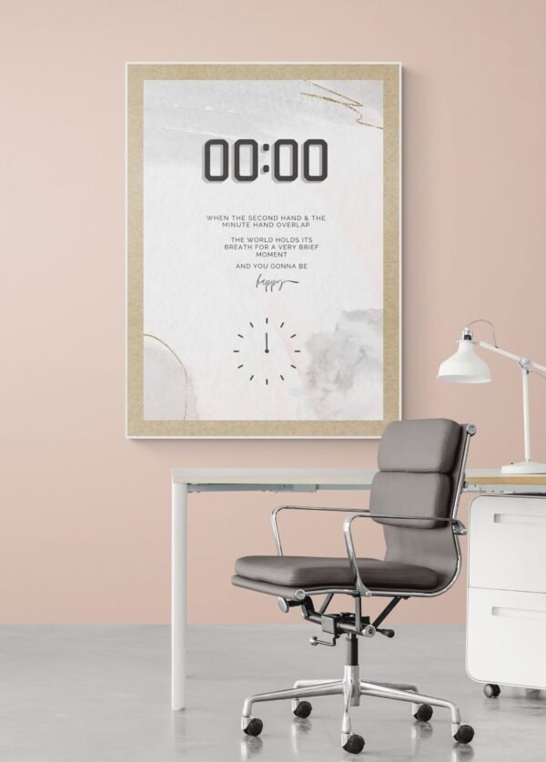 Angel Number Poster, Instant Download, Printable Wall Art, Happy Quotes Poster, Digital Download - Image 6
