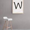 Letter W, Typography Wall Art, Instant Download, Digital Download, Typography Prints, Digital Typography - Image 7