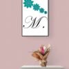 Letter M, Typography Wall Art, Instant Download, Printable Wall Art, Digital Download, Digital Typography Prints, Typography font - Image 3