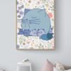 Happy Mother's Day Cartoon Print Art, Cat Mother's Day, Digital Download, Mother's Day Gift - Image 4