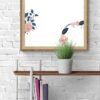 Floral Wall Art, Digital Download, Floral Canvas, Floral Printables, Instant Download, Flowers on the Wall, Floral Wallpaper - Image 3