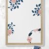 Floral Wall Art, Digital Download, Floral Canvas, Floral Printables, Instant Download, Flowers on the Wall, Floral Wallpaper - Image 5