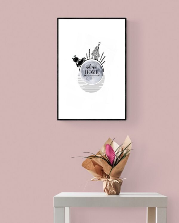 Welcome Home, Home Wall Art, Home Love, Family Love, Digital Download, Living Room Wall Art, Instant Download - Image 3