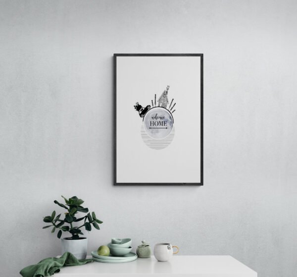 Welcome Home, Home Wall Art, Home Love, Family Love, Digital Download, Living Room Wall Art, Instant Download - Image 9