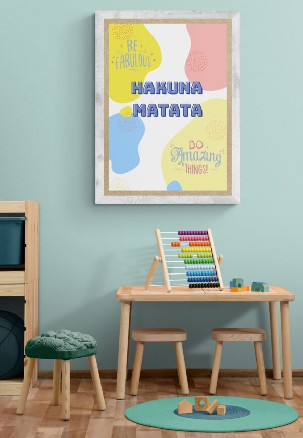 Hakuna Matata, Wall Art, Instant Download, Digital Download, Wall Hangings, Quote Wall Art, Housewarming Gift, Hakuna Matata Posters - Image 7