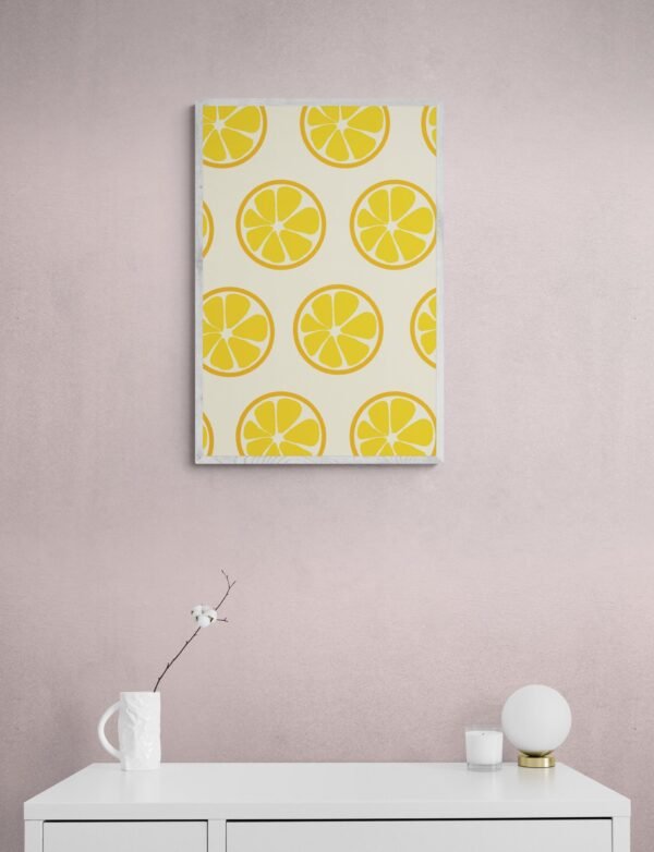 Lemon Wall Art, Lemon Poster, Printable Wall Art, Food Pun Wall Art, Digital Download, Instant Download, Lemon Lover
