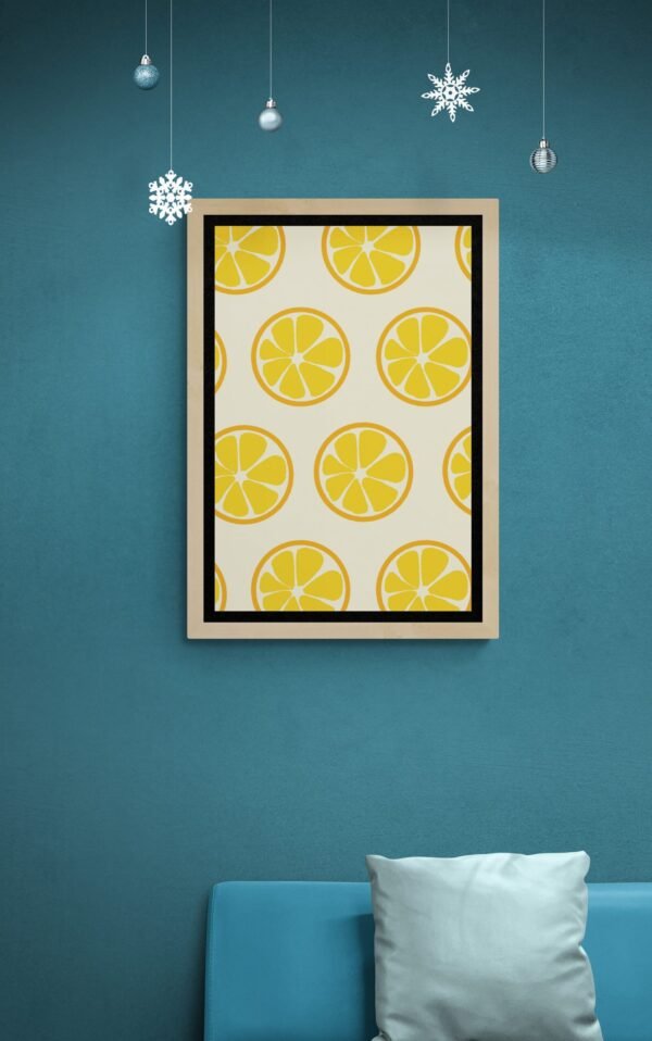 Lemon Wall Art, Lemon Poster, Printable Wall Art, Food Pun Wall Art, Digital Download, Instant Download, Lemon Lover - Image 3