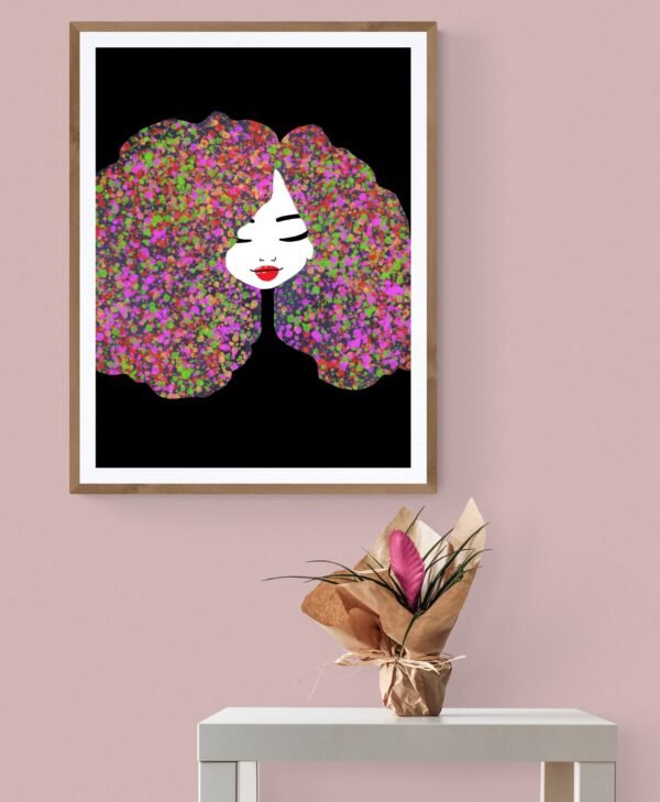 Self Love Wall Art, Self Love Portrait, Self Love Poster, Printable Wall Art, Digital Download - Image 5