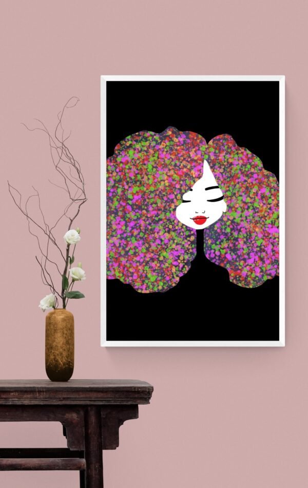 Self Love Wall Art, Self Love Portrait, Self Love Poster, Printable Wall Art, Digital Download - Image 6