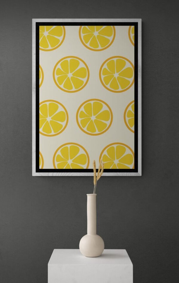 Lemon Wall Art, Lemon Poster, Printable Wall Art, Food Pun Wall Art, Digital Download, Instant Download, Lemon Lover - Image 7