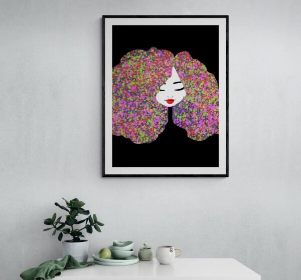 Self Love Wall Art, Self Love Portrait, Self Love Poster, Printable Wall Art, Digital Download - Image 7