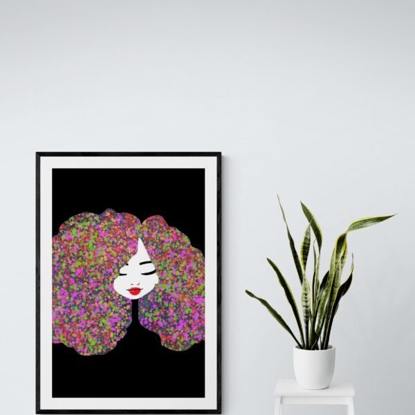 Self Love Wall Art, Self Love Portrait, Self Love Poster, Printable Wall Art, Digital Download - Image 8