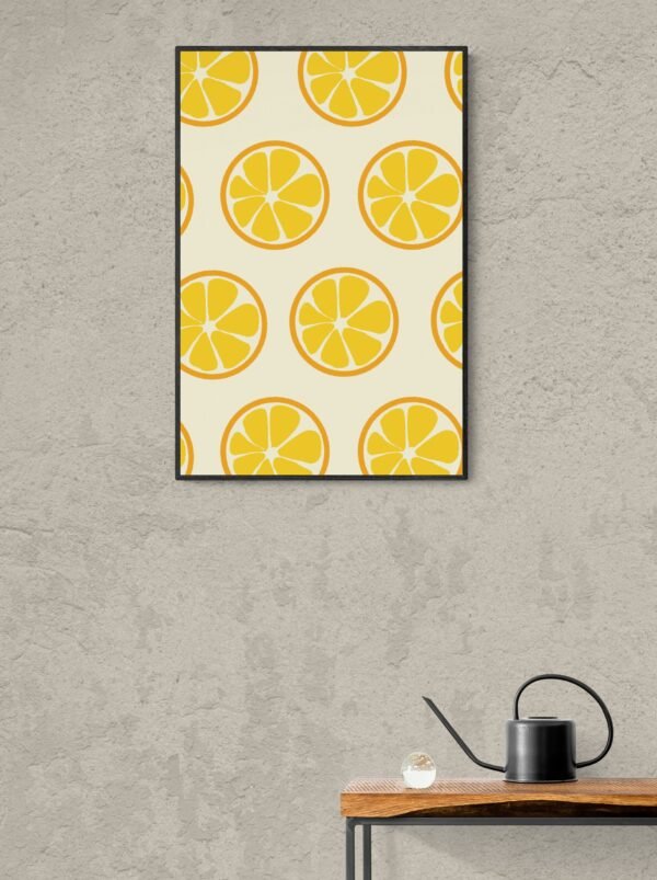 Lemon Wall Art, Lemon Poster, Printable Wall Art, Food Pun Wall Art, Digital Download, Instant Download, Lemon Lover - Image 9