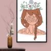 Grow Positive Thoughts, Inspirational Quote, Printable Wall Art, Quote Print, Digital Download - Image 5