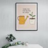 Thank You For Helping Me Grow, Thank You Svg, Cute Plants Art, Printable Wall Decor, Digital Download - Image 7